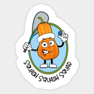 squash sport team Sticker